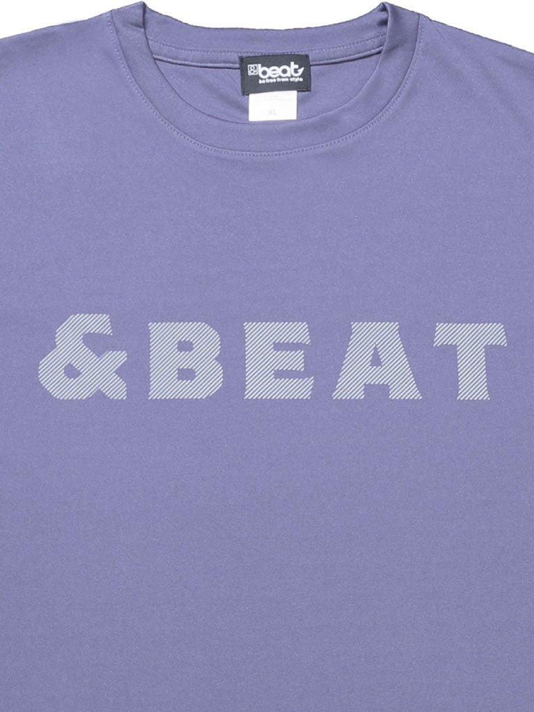 &beat ドライ半袖Tシャツ -バイオレット