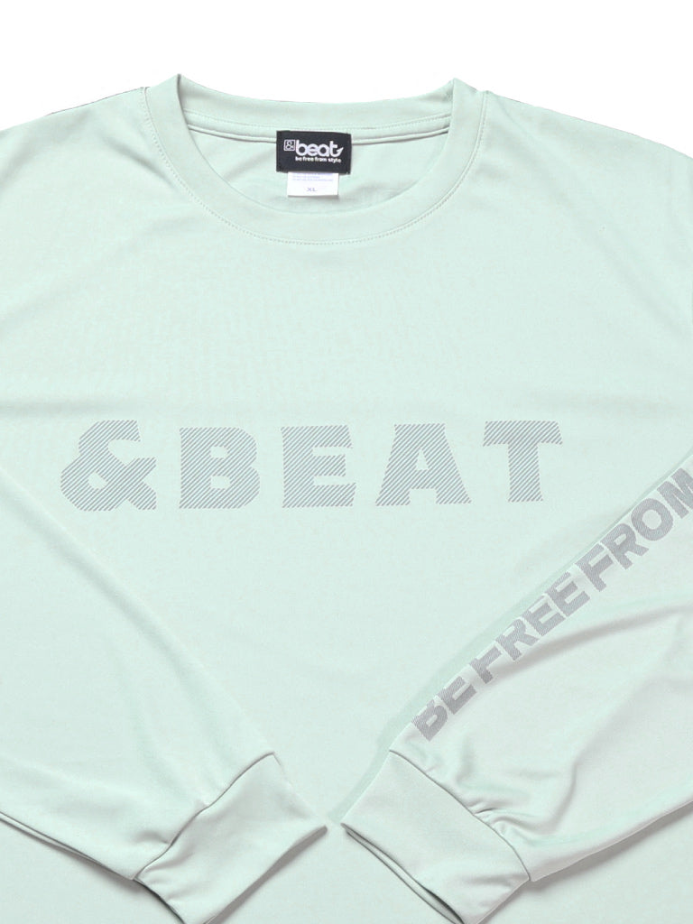 &beat ドライ長袖Tシャツ -ライトグリーン